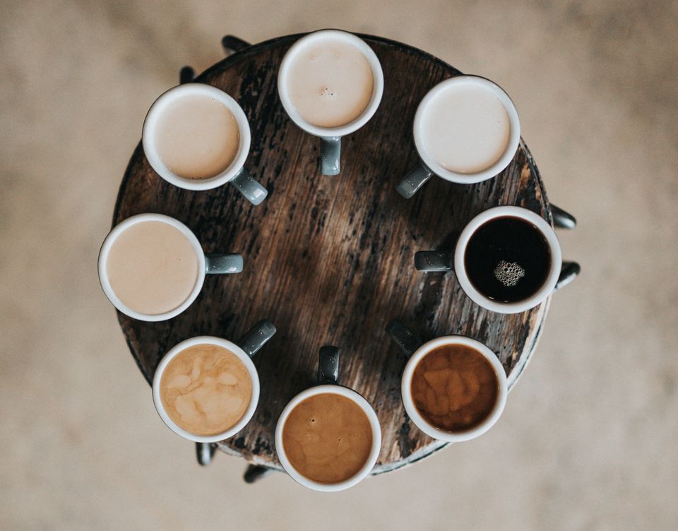 أشهر 7 أنواع من القهوة والفوارق بينها